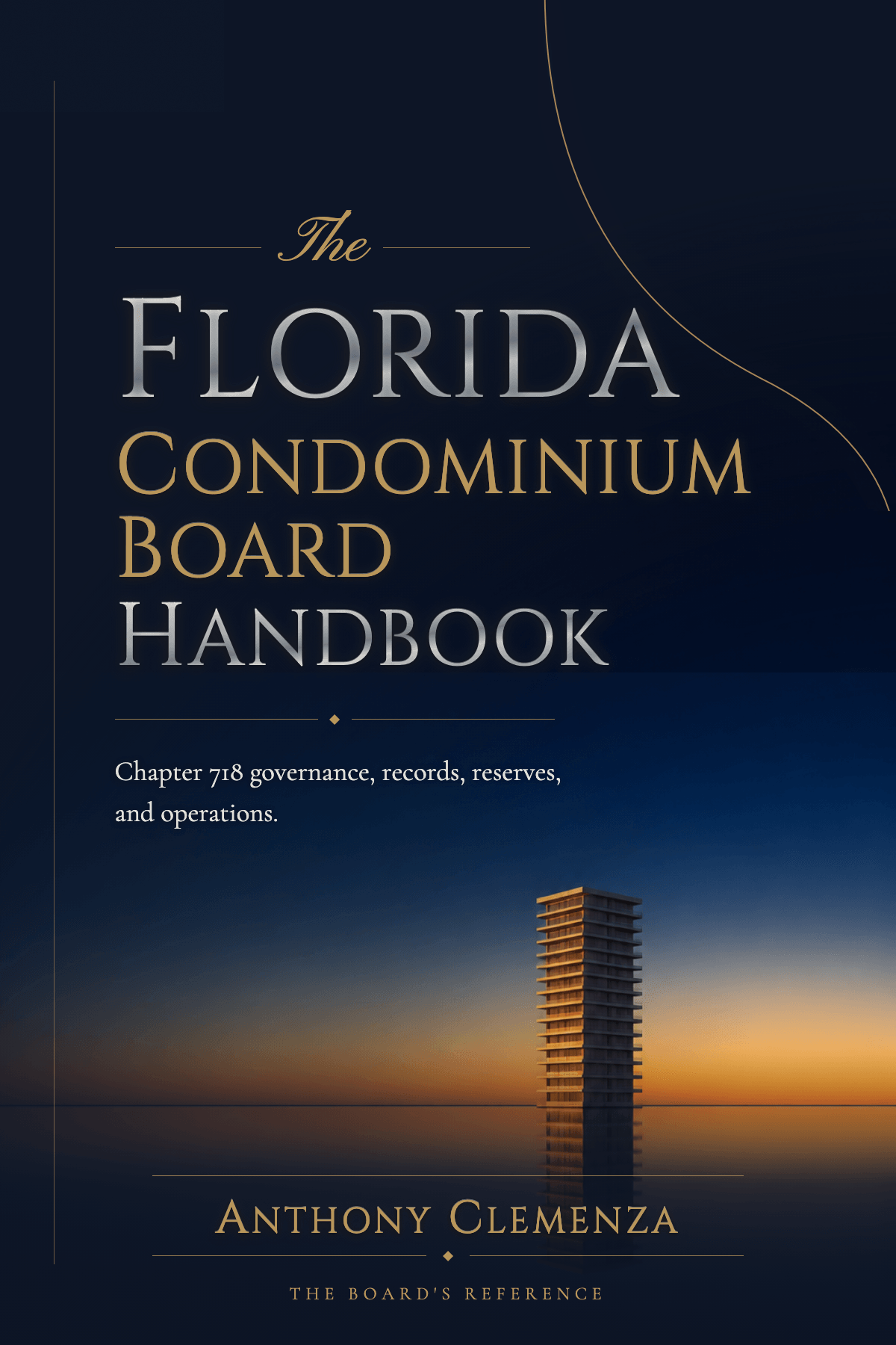 The Florida Condominium Board Handbook cover
